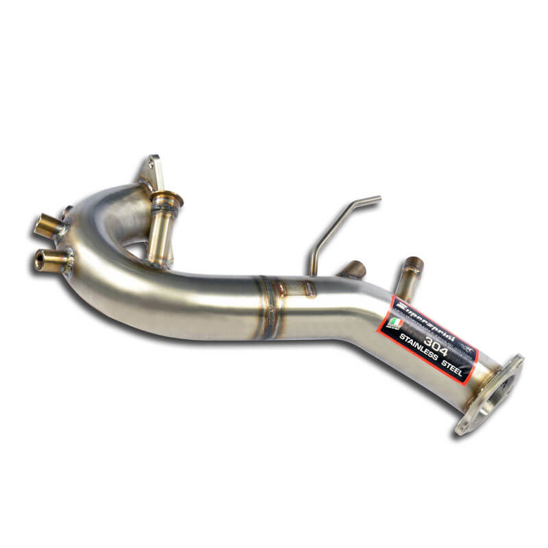 Supersprint Downpipe kit (replaces diesel soot filter) With sensor bungs PORSCHE MACAN S 3.0 TDi V6 (250 Hp) 13 -