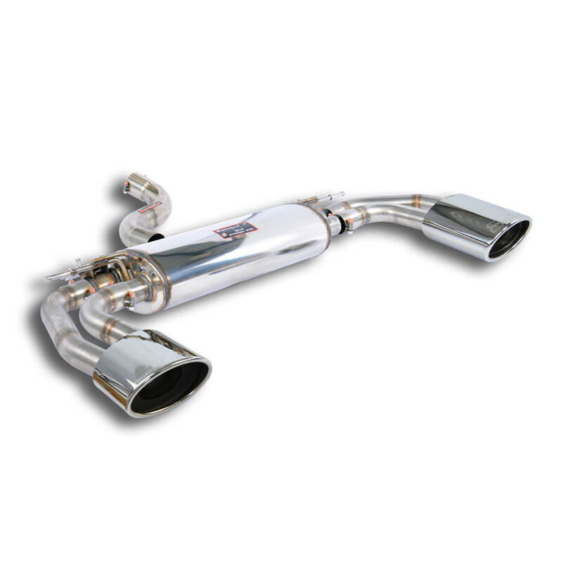 Supersprint Rear exhaust with valves right - left 145x95 AUDI RS3 BACK15-
