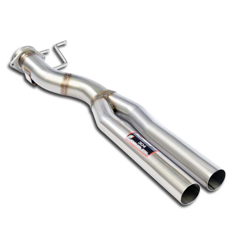 Supersprint Front pipes kit right - left kit (Replaces catalytic converter) for Audi TT RS 8S Coup? with valve