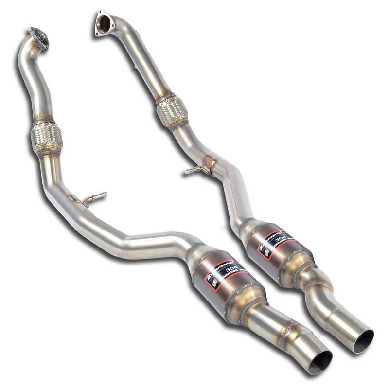 SUPERSPRINT Front Metallic catalytic converter Right - Left AUDI S5 Quattro Coup? 3.0 TFSi V6 (354 Hp) 2017 -