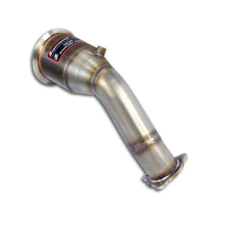 Supersprint Downpipe Right with Metallic catalytic converter (Left Hand Drive / Right Hand Drive) for AUDI RS5 Quattro Coup? - models with GPF