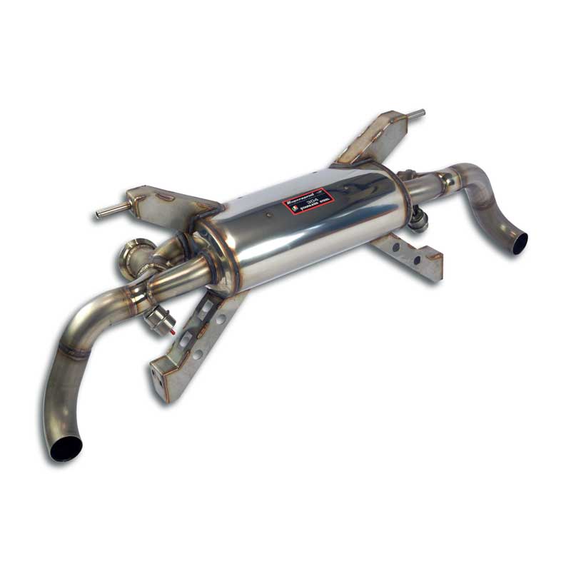 Supersprint Rear exhaust with valves Right - Left 