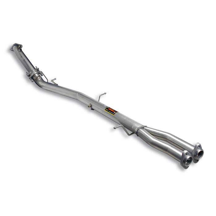SUPERSPRINT Turbo downpipe kit (Replaces OEM kat and diesel-soot filter) BMW E53 X5 3.0d  05 - 06