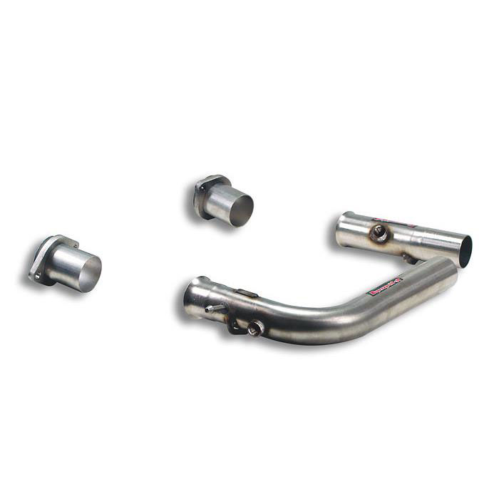 Supersprint Connecting pipes kit Right - Left for OEM kat Weld on connection BMW E53 X504