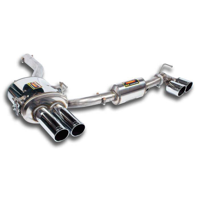 Supersprint Rear exhaust Right Left BMW E60 530I M5-KIT