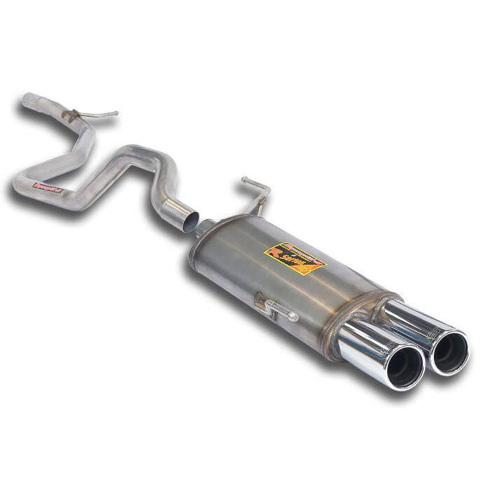 Supersprint Rear exhaust + connecting pipe FIAT PUNTO EVO 1.4i 16v