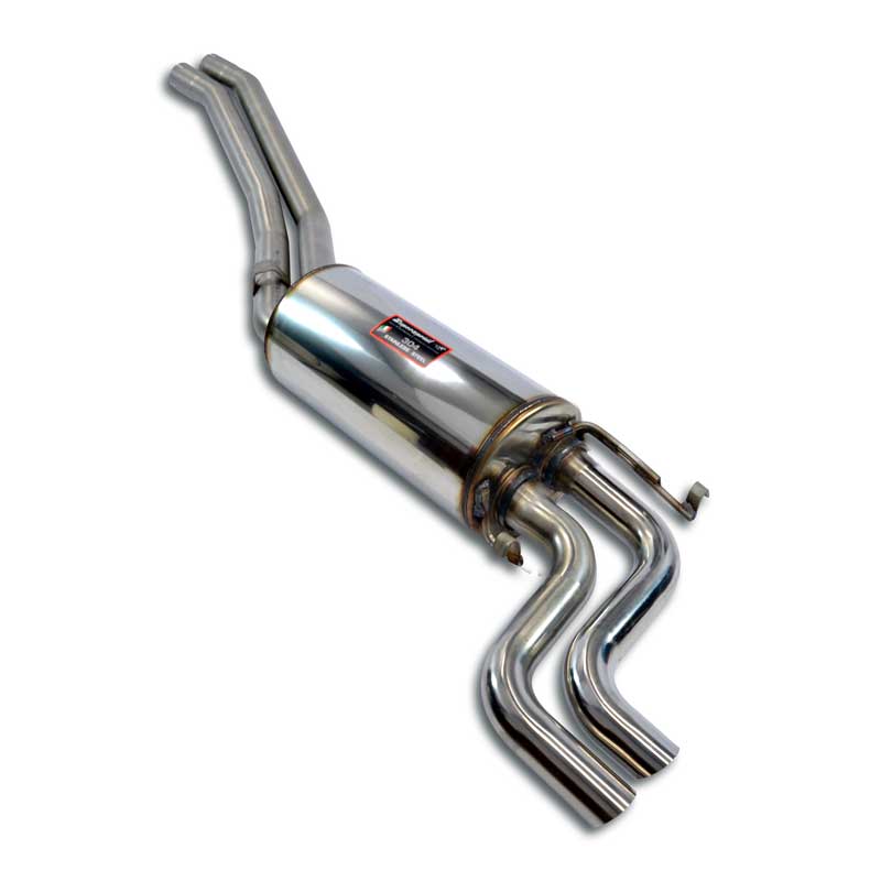 Supersprint Downpipe (Replaces catalytic converter - single pipe, Crossover Design Manifold) for MERCEDES C126 SEC 560