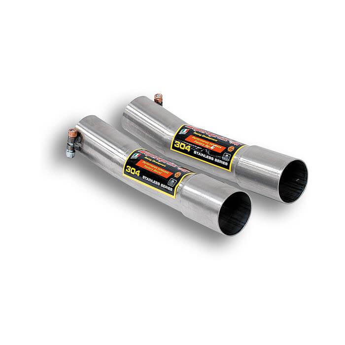 Supersprint Connecting pipes kit for OEM endpipes POST MERCEDES W210 V6/V8