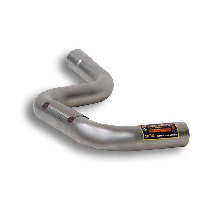 SUPERSPRINT Connecting pipe for OEM center exhaust 
MERCEDES S210 E 420 V8 (S.W.)  96 - 02