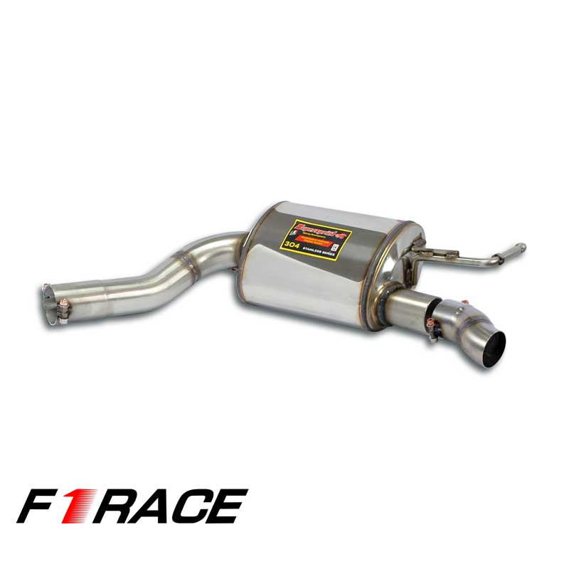 Supersprint Rear exhaust Right Race for OEM endpipes for MERCEDES W212 E 63 AMG V8