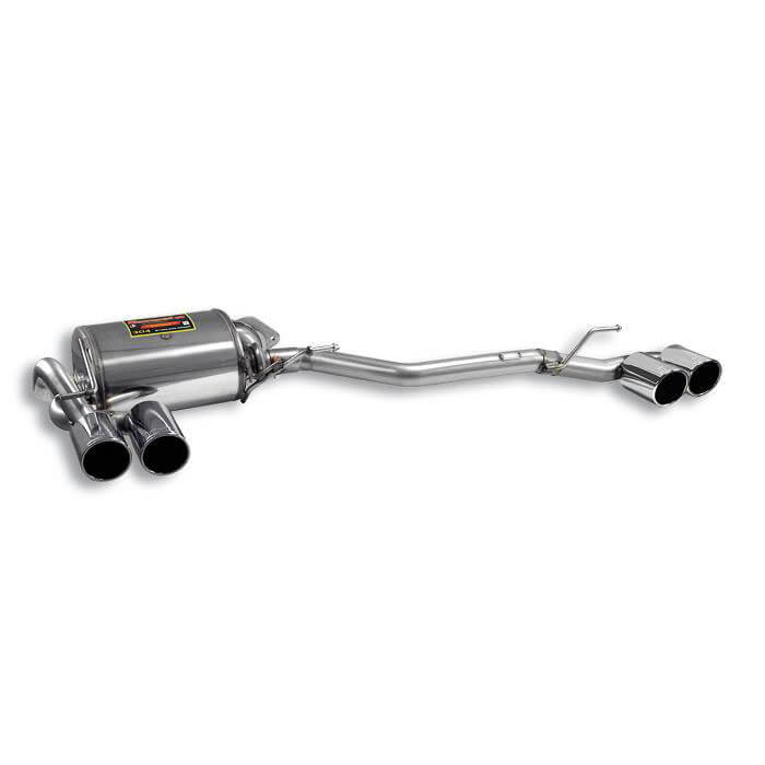 Supersprint Rear exhaust Right - Left  PW.LOOP BMW E92 320