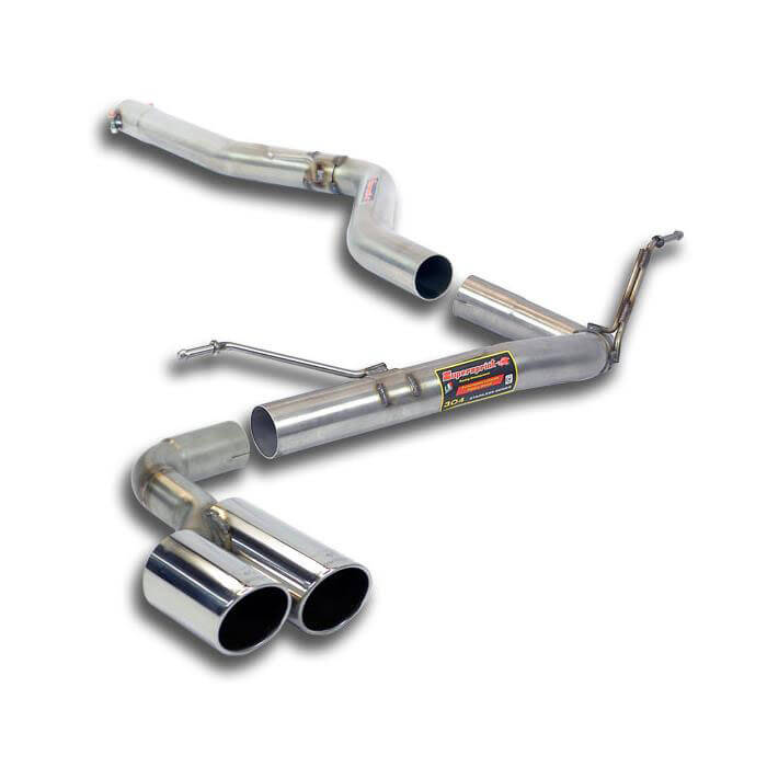 Supersprint Connecting pipe + rear pipe BMW F30 320d