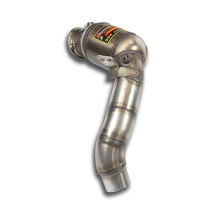 Supersprint Turbo downpipe kit with Metallic catalytic converter Left BMW F10 M5