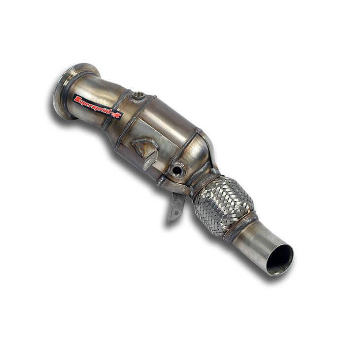 Supersprint Turbo downpipe kit with Metallic catalytic converter BMW F30 328i/F20 125i