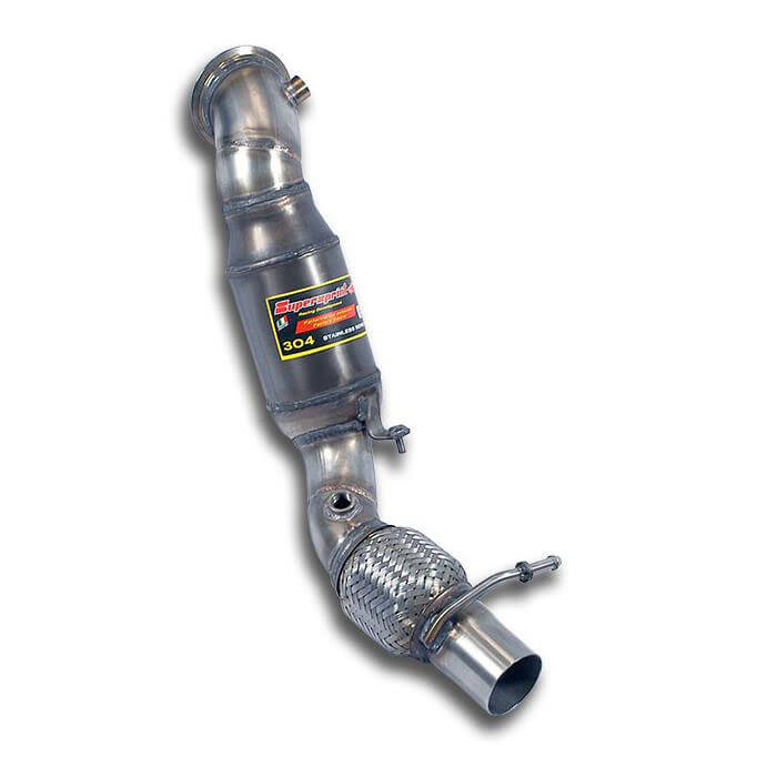 Supersprint Turbo downpipe kit with Metallic catalytic converter BMW F20 118i/116i 2012