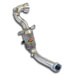Supersprint Turbo downpipe kit with Metallic catalytic converter FIAT ABARTH 500 MOD.USA