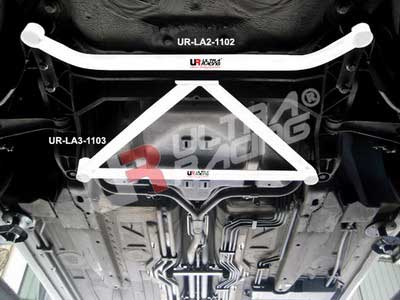Porsche Boxster (986) UltraRacing 2-Point Front Lower Tiebar