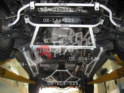Daihatsu Terios 5-Seat 06+ Ultra-R Front Lower Tiebar