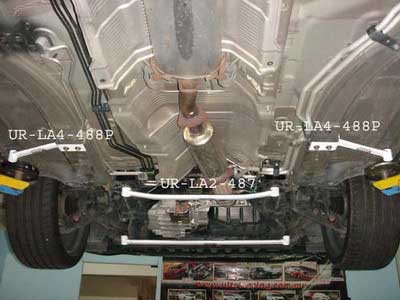 Honda Odyssey UltraRacing 2x 2-Point Front Brace