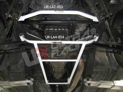 Nissan S14 95-99 UltraRacing 4-Point Front Lower Brace 854