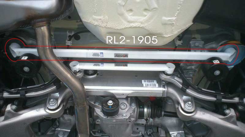BMW 640 E63/E64 4.0 03-10 Ultra-R 2-Point Rear Lower Bar