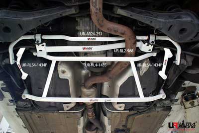 Audi TTS Quattro 08+ UltraRacing Rear Lower Tiebar 988