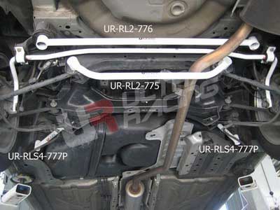 Honda Accord 08+ 4/5D UltraRacing 2x 2-Point Rear Lower Bars