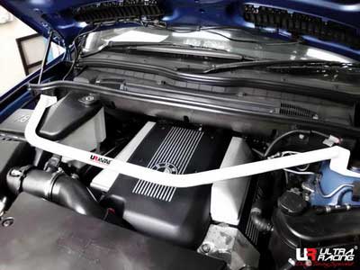 BMW E53 X5 4.4 99-06 UltraRacing Front Upper Strutbar