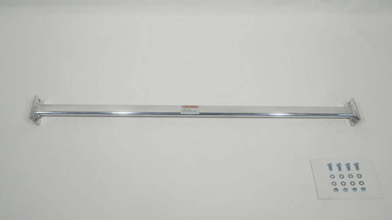 Rear strut bar aluminium Citroen AX ( 86 - 98) Односоставная  растяжка стоек устанавливается с помощью винтов в промежуточном положениию соответствующие отверстия должны быть просверлены.