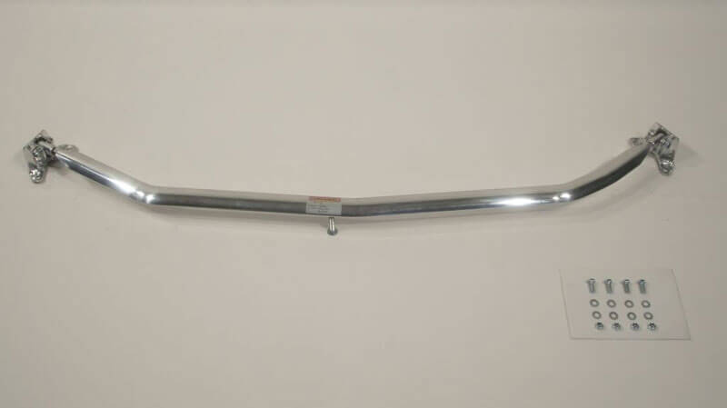 Front strut bar aluminum racingline Citroen DS3 ( 2010) Трехсоставная растяжка стоек, крепления нужно сверлить.