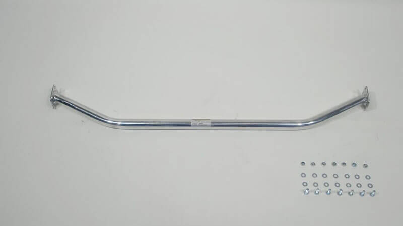 Rear strut bar aluminium Fiat Barchetta (for Bj.99) Односоставная  растяжка стоек устанавливается с помощью винтов в промежуточном положениию соответствующие отверстия должны быть просверлены.