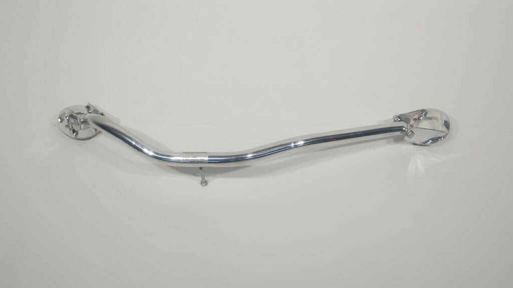 Front strut bar aluminum Honda Civic 75 PS ( 92- 96) Type: EG3 Трехсоставная растяжка стоек крепится к существующим креплениям чашки стоек.