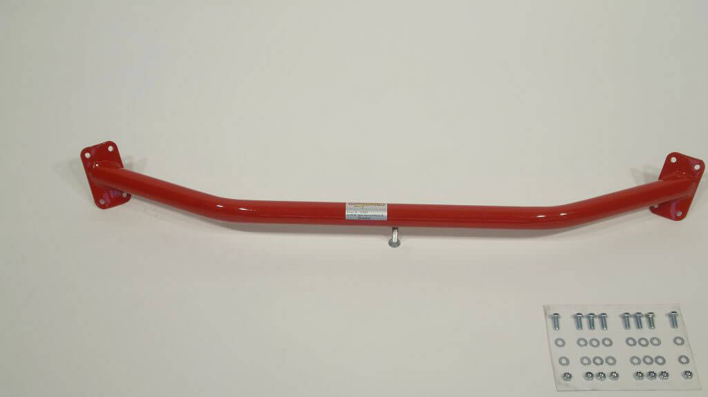 Front strut bar steel  Opel Ascona / Manta B Injectors Односоставная растяжка стоек, крепления нужно сверлить.
