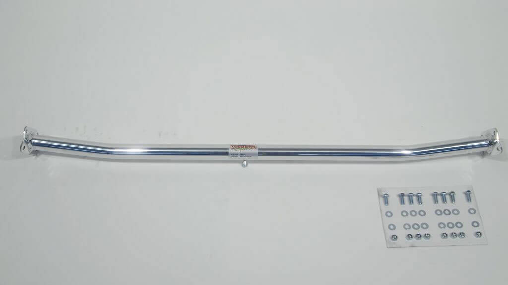 Rear strut bar aluminium Opel Kadett C Injectors Односоставная  растяжка стоек устанавливается с помощью винтов в промежуточном положениию соответствующие отверстия должны быть просверлены.