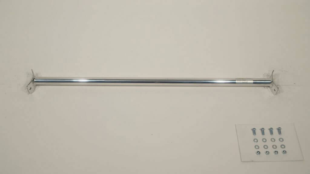Rear strut bar aluminium Suzuki Swift GTI (89-93) Односоставная  растяжка стоек устанавливается с помощью винтов в промежуточном положениию соответствующие отверстия должны быть просверлены.